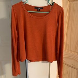 Burnt orange long sleeve